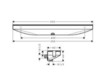 Hansgrohe Rainfinity 26858990 Подключение для душевого шланга | с держателем лейки (золото полированное)