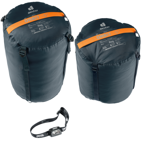 Картинка спальник Deuter Orbit -5 Chestnut-Ink - 7
