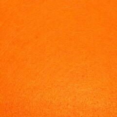 Фетр средней жесткости 3 мм, ш. 1 м, 425 гр/м2, тыквенный ОЖИДАЕМ