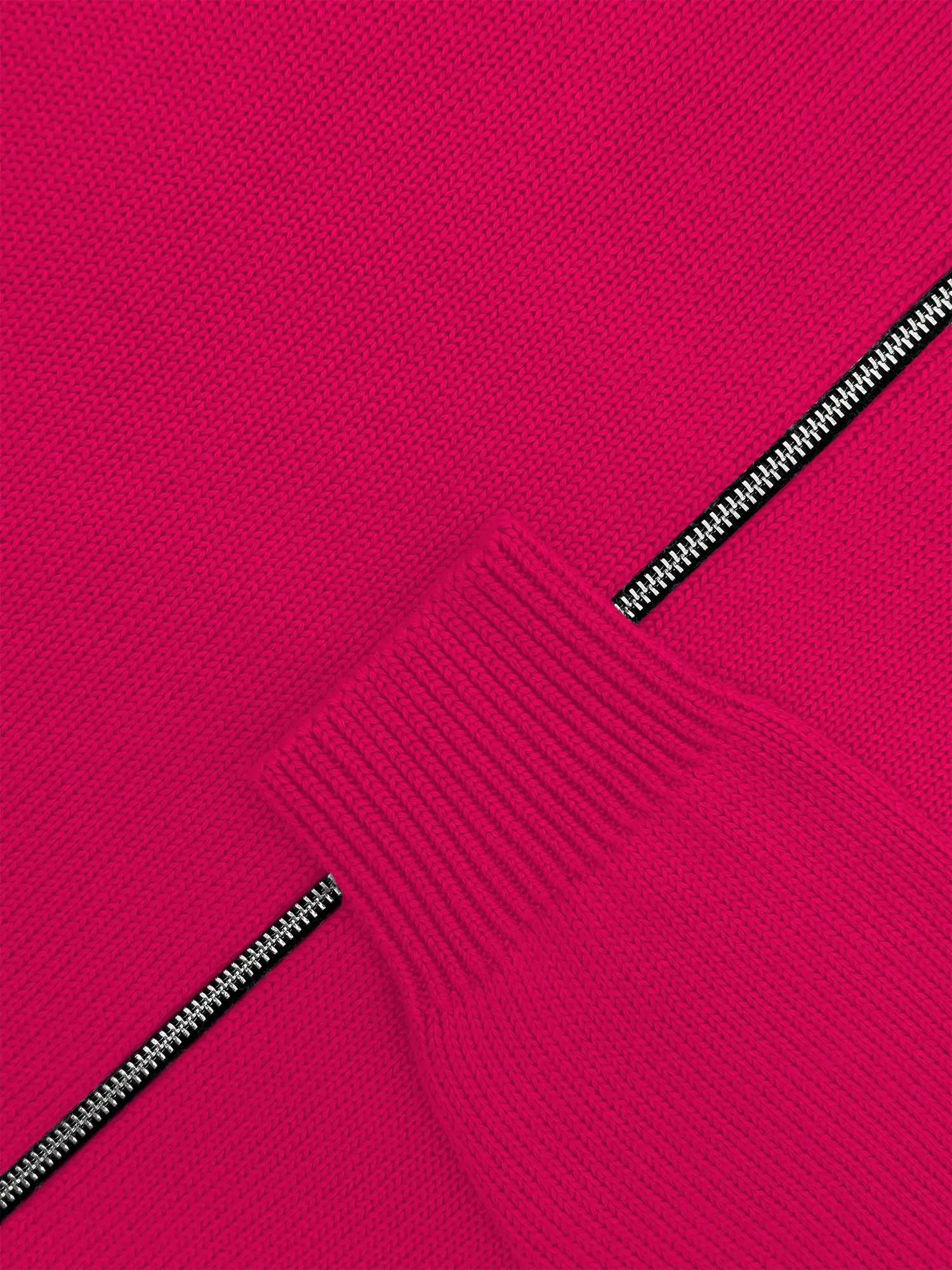 Толстовка на замке из экохлопка