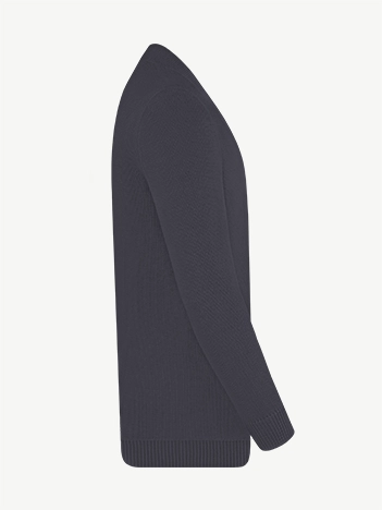 Кардиган с планкой из экохлопка