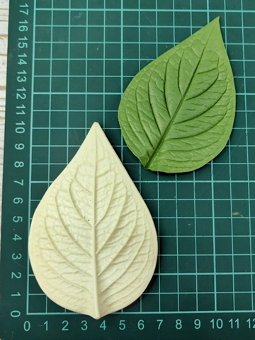 Молд лист гортензии 10,2х6,8см