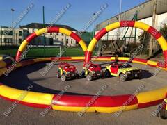 Надувная трасса "Овальная", 6*6*2 м