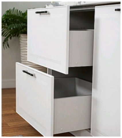 Кухня Арка шкаф нижний 2 ящика с направляющими скрытого монтажа 500