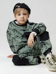 джемпер  для мальчика  КР 302773/хаки 5107 Н029 к612