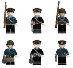 Минифигурки Военных Черноморский флот ВМФ России серия 558