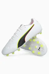 Бутсы Puma King 20 Match FG/AG - белый