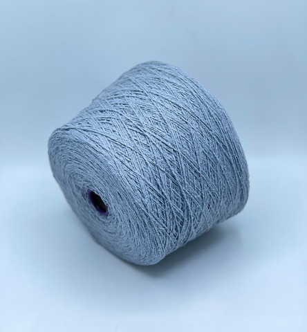 Filati Vinezia, Seta bourette, 2/900 450м. 100% Буретный шелк, Серо-голубой, 37516