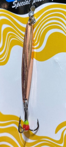 23 Блесна зимняя KDF Minkur 130-8023 3 гр 45 мм цв copper