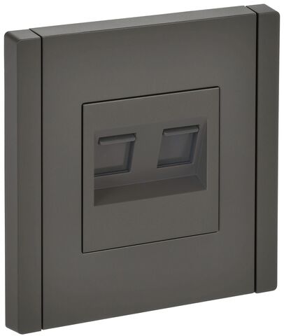 FORTE&PIANO Роз. комп. 2-ая RJ45 кат.5E FP333 сер. IEK