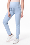 Спортивные брюки для беременных 15873 голубой