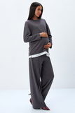 Спортивный костюм для беременных и кормящих 19459 серый