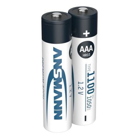 Аккумулятор ААА/NiMH ANSMANN 1.2V 1100mAh - 1шт