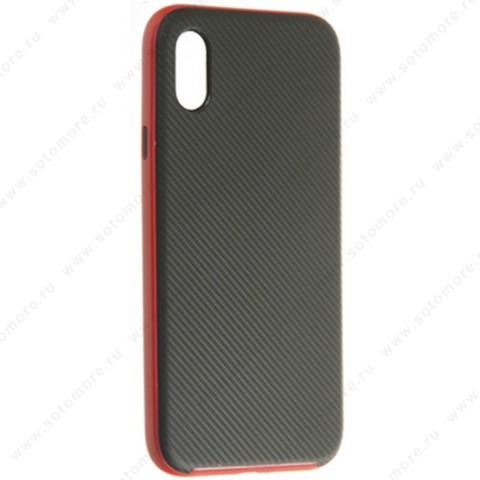 Накладка Spigen для Apple iPhone X красный