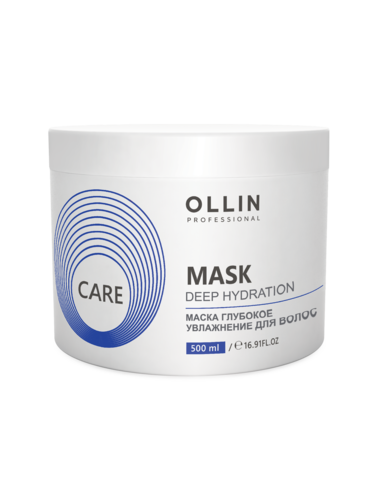 OLLIN CARE Маска глубокое увлажнение для волос 500мл/ Deep Hydration Mask For Hair