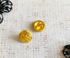 Пуговицы с гербом, металл на ножке, d 14 мм