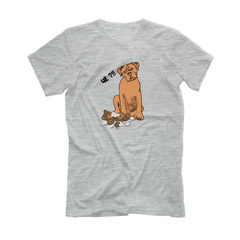 Футболка "Бордоский Дог - чё"