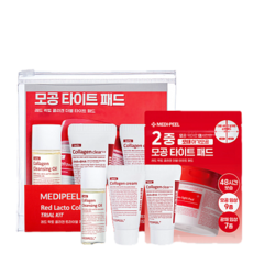 Миниатюры с коллагеном и лактобак-ми MEDI-PEEL Red Lacto Collagen Trial Kit 20мл+15мл+20мл/5+15г