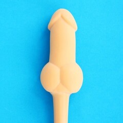 Ручка прикол шариковая синяя паста пластик «Антистресс 18+»