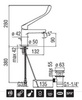 Nobili ASRD118/1CCR Смеситель локтевой для раковины