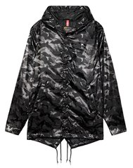 Куртка Alpha Industries L.O. Camo Fishtail Black (Черная)