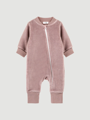 Велюровый комбинезон Mjölk Desert Rose, на манжетах