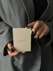 Открытка 7,5*10см - Love, Love, Love