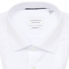 Сорочка мужская Eterna Modern Fit 8817-X18K-00 из твила белая