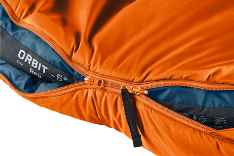 Картинка спальник Deuter Orbit -5 Chestnut-Ink - 5