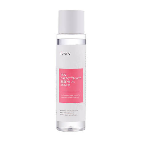 Тонер с розовой водой и экстрактом галактомисиса IUNIK ROSE GALACTOMYCES ESSENTIAL TONER