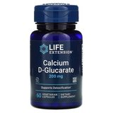 D-глюкарат кальция, Calcium D-glucarate, Life Extension, 60 вегетарианских капсул 1