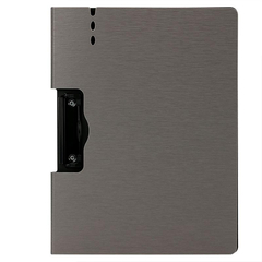 Папка-планшет A4 РР с крышкой темно-серый 64512