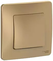 ВЫКЛ.1-кл..С/У подсветка, 10А 250B, ТИТАН BLNVS010114