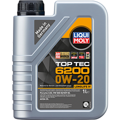 Синтетическое моторное масло Top Tec 6200 0W-20 - 1 л