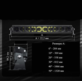 Светодиодная фара  6 комбинированного  света Аврора  ALO-D6T-6-P23Q ALO-D6T-6-P23Q фото-3