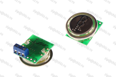 Кнопка (кнопочный модуль) ВКЛ13А-7-4И "8 этаж", круглая, с кодом Брайля