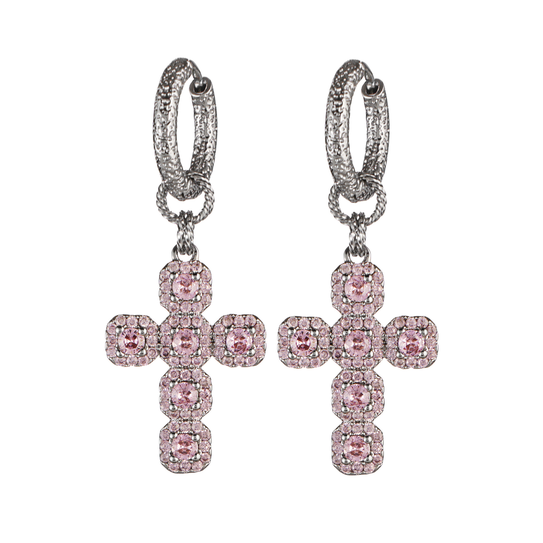 

Серьги Cross Direct Silver Pink Earrings