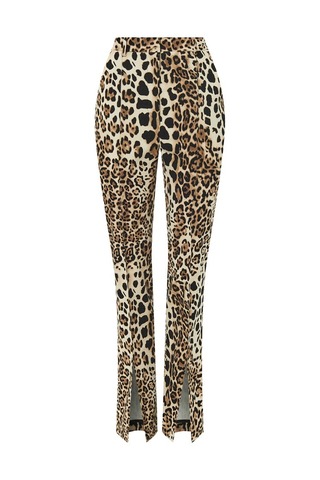Брюки "Wild Cat" Slit Леопард