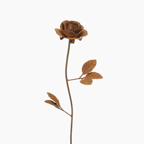 Декор металлический «Роза»
