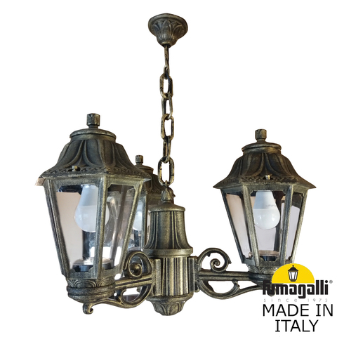 Уличный подвесной светильник Fumagalli ANNA E22.120.S30.BXF1R