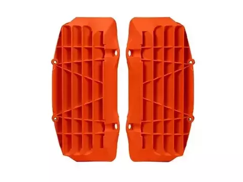 Решетка радиатора увеличенная SX/SXF/TC/FC 16-18 # SX250 17-18 # EXC/EXCF/TE/FE 17-19 оранжевый неон