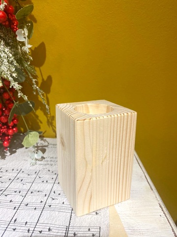 подсвечник сосна (10*6см)