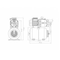 Насосная станция Джилекс «ДЖАМБО» 70/50 П-24 (4721)