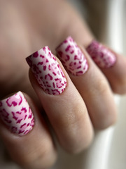 ПЛЕНКИ NAIL WRAPS PINK LEO
