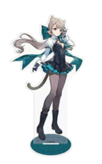 Акриловая фигурка Genshin Impact 2023 Fontaine Art Exhibit Lynette