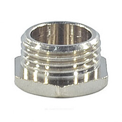 Заглушка латунь никель Ду 15 (1/2") НР VALFEX VF.583.N.012