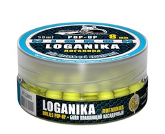 Бойлы насад. плав. Sonik Baits LOGANIKA MICRON Fluo Pop-ups 8мм 50мл