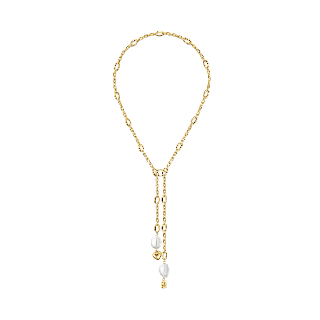 

Колье Crystal Bubbles Gold-Clear Necklace