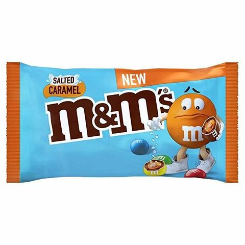 Шоколадное драже M&M'S Salted Caramel с карамелью и солью 36 гр