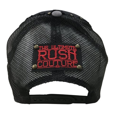 Rush Couture | Бейсболка мужская PURE RUSH SNAP HAT Black RC165 сзади